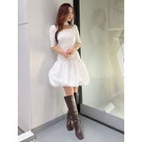 バルーンドッキングミニニットワンピース | MERCURYDUO | 詳細画像13 