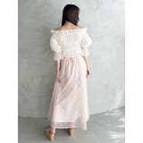 2WAYオフショル五分袖シャーリングブラウス | MERCURYDUO | 詳細画像11 