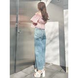 2WAYオフショル五分袖シャーリングブラウス | MERCURYDUO | 詳細画像24 