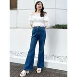 2WAYオフショル五分袖シャーリングブラウス | MERCURYDUO | 詳細画像27 