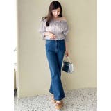 2WAYオフショル五分袖シャーリングブラウス | MERCURYDUO | 詳細画像29 