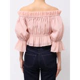 2WAYオフショル五分袖シャーリングブラウス | MERCURYDUO | 詳細画像43 