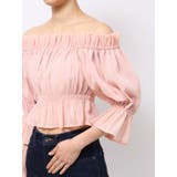 2WAYオフショル五分袖シャーリングブラウス | MERCURYDUO | 詳細画像45 