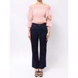 2WAYオフショル五分袖シャーリングブラウス | MERCURYDUO | 詳細画像49 