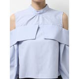 オフショルダーボリュームスリーブブラウス | MERCURYDUO | 詳細画像12 