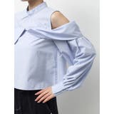 オフショルダーボリュームスリーブブラウス | MERCURYDUO | 詳細画像20 