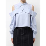 オフショルダーボリュームスリーブブラウス | MERCURYDUO | 詳細画像9 