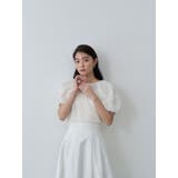 【OUNNOUN】バルーンスリーブシアーブラウス | MERCURYDUO | 詳細画像7