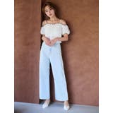 パールデニムパンツ | MERCURYDUO | 詳細画像8 