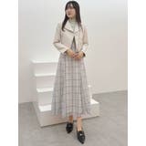 オリジナルチュールチェックフレアスカート | MERCURYDUO | 詳細画像15 