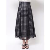 オリジナルチュールチェックフレアスカート | MERCURYDUO | 詳細画像25 