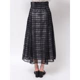 オリジナルチュールチェックフレアスカート | MERCURYDUO | 詳細画像27 