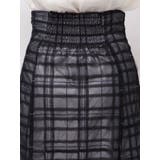 オリジナルチュールチェックフレアスカート | MERCURYDUO | 詳細画像28 