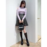 【MARY QUANTコラボ】デイジーフロッキープリントバックレースアップミニス… | MERCURYDUO | 詳細画像6 