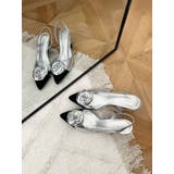 バイカラーフラワーモチーフパンプス | MERCURYDUO | 詳細画像2 