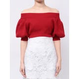 クロップドオフショルダーニット | MERCURYDUO | 詳細画像12 