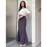 クロップドオフショルダーニット | MERCURYDUO | 詳細画像9 