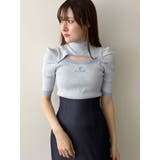 【MARY QUANTコラボ】バイカラーカットアウトリブニット | MERCURYDUO | 詳細画像28