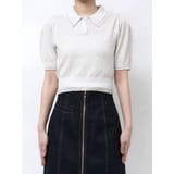 ラメポロニットトップス | MERCURYDUO | 詳細画像12 