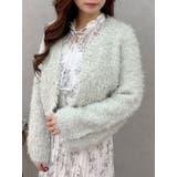 ミントグリーン | フェザーヤーンボレロカーディガン | MERCURYDUO