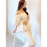 タフタバルーンペプラムロンパース | MERCURYDUO | 詳細画像11 