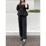 タフタバルーンペプラムロンパース | MERCURYDUO | 詳細画像12 