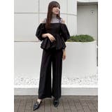 タフタバルーンペプラムロンパース | MERCURYDUO | 詳細画像13 