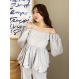 タフタバルーンペプラムロンパース | MERCURYDUO | 詳細画像19 