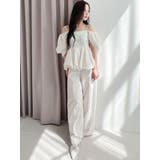 タフタバルーンペプラムロンパース | MERCURYDUO | 詳細画像2 