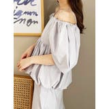 タフタバルーンペプラムロンパース | MERCURYDUO | 詳細画像20 