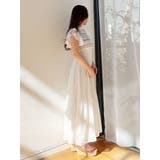 カラースモッキングラッフルワンピース | MERCURYDUO | 詳細画像23