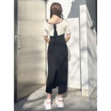 3WAY配色ストラップバッククロスハーフスリーブワンピース | MERCURYDUO | 詳細画像20 