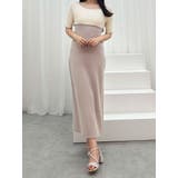 3WAY配色ストラップバッククロスハーフスリーブワンピース | MERCURYDUO | 詳細画像44 