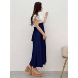 シアーチェックラッフルドッキングワンピース | MERCURYDUO | 詳細画像13