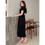 シアーチェックラッフルドッキングワンピース | MERCURYDUO | 詳細画像18