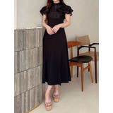 シアーチェックラッフルドッキングワンピース | MERCURYDUO | 詳細画像2