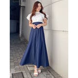 シアーチェックラッフルドッキングワンピース | MERCURYDUO | 詳細画像30