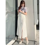 シアーチェックラッフルドッキングワンピース | MERCURYDUO | 詳細画像39