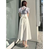 シアーチェックラッフルドッキングワンピース | MERCURYDUO | 詳細画像40