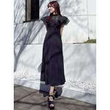 シアーチェックラッフルドッキングワンピース | MERCURYDUO | 詳細画像43