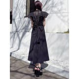 シアーチェックラッフルドッキングワンピース | MERCURYDUO | 詳細画像45