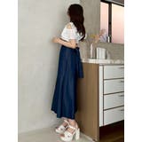 シアーチェックラッフルドッキングワンピース | MERCURYDUO | 詳細画像5