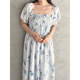 ボタニカルフラワー2WAYシャーリングワンピース | MERCURYDUO | 詳細画像11 