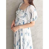 ボタニカルフラワー2WAYシャーリングワンピース | MERCURYDUO | 詳細画像12 