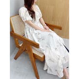 ボタニカルフラワー2WAYシャーリングワンピース | MERCURYDUO | 詳細画像13 