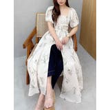 ボタニカルフラワー2WAYシャーリングワンピース | MERCURYDUO | 詳細画像14 