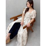 ボタニカルフラワー2WAYシャーリングワンピース | MERCURYDUO | 詳細画像15 