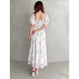 ボタニカルフラワー2WAYシャーリングワンピース | MERCURYDUO | 詳細画像7 