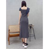 アシメビスチェニットワンピース | MERCURYDUO | 詳細画像22 