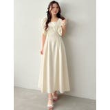 リネンライクバックレースアップワンピース | MERCURYDUO | 詳細画像11 